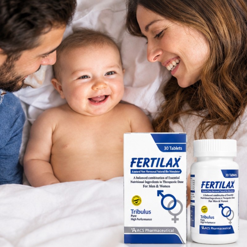 Fertilax Advanced Male Fertility Support 30 Tablets | Male Vitality & Wellness Supplement | Care & Glow