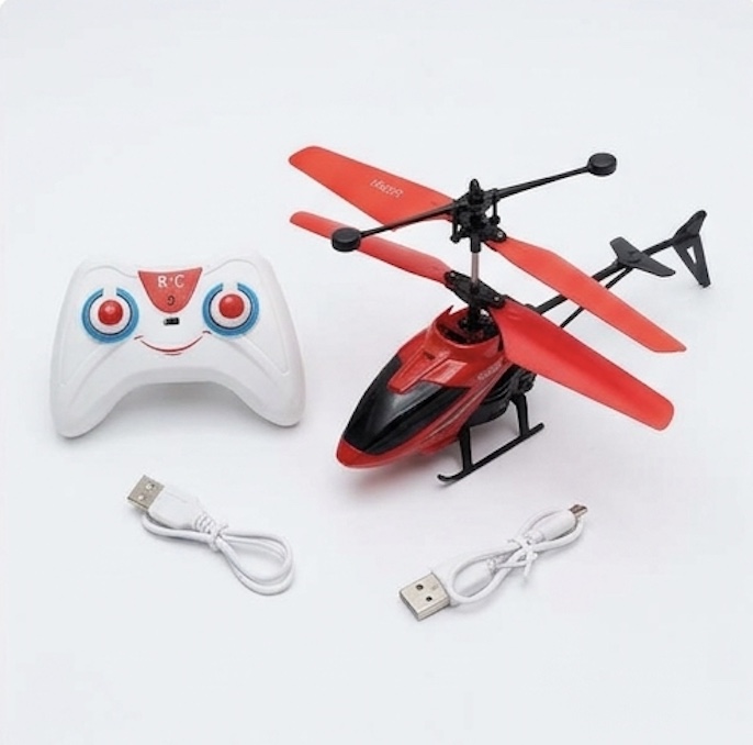 Exceed 1802R RC Helicopter – USB Rechargeable Remote Control Helicopter (Red)